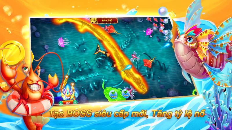 Tận hưởng niềm vui giải trí lành mạnh từ Bắn cá 3D Siêu Thị